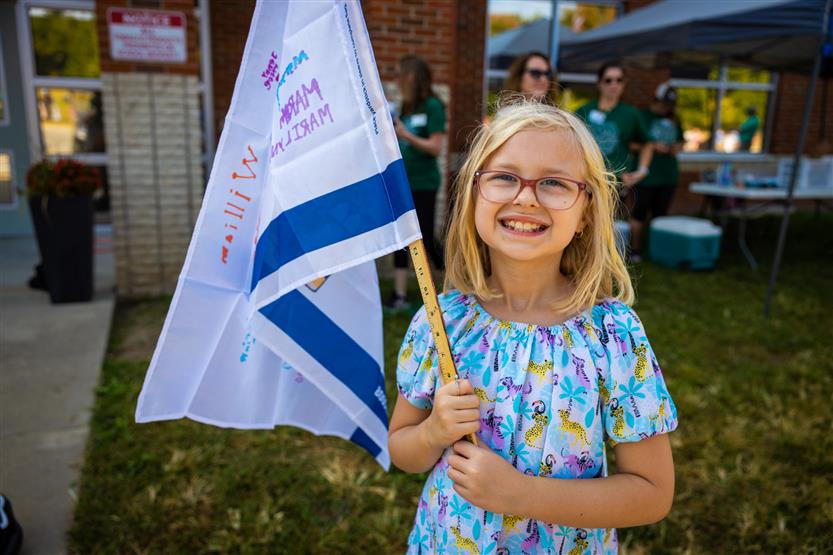 Students enjoy the Nolensville Elementary Fun Run